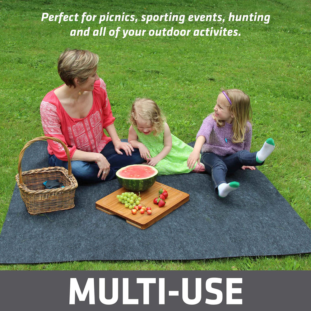 Drymate tent carpet mat is USA-made from recycled materials