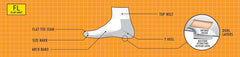 Drymax Cycle socks with dual-layer design for dryness in white