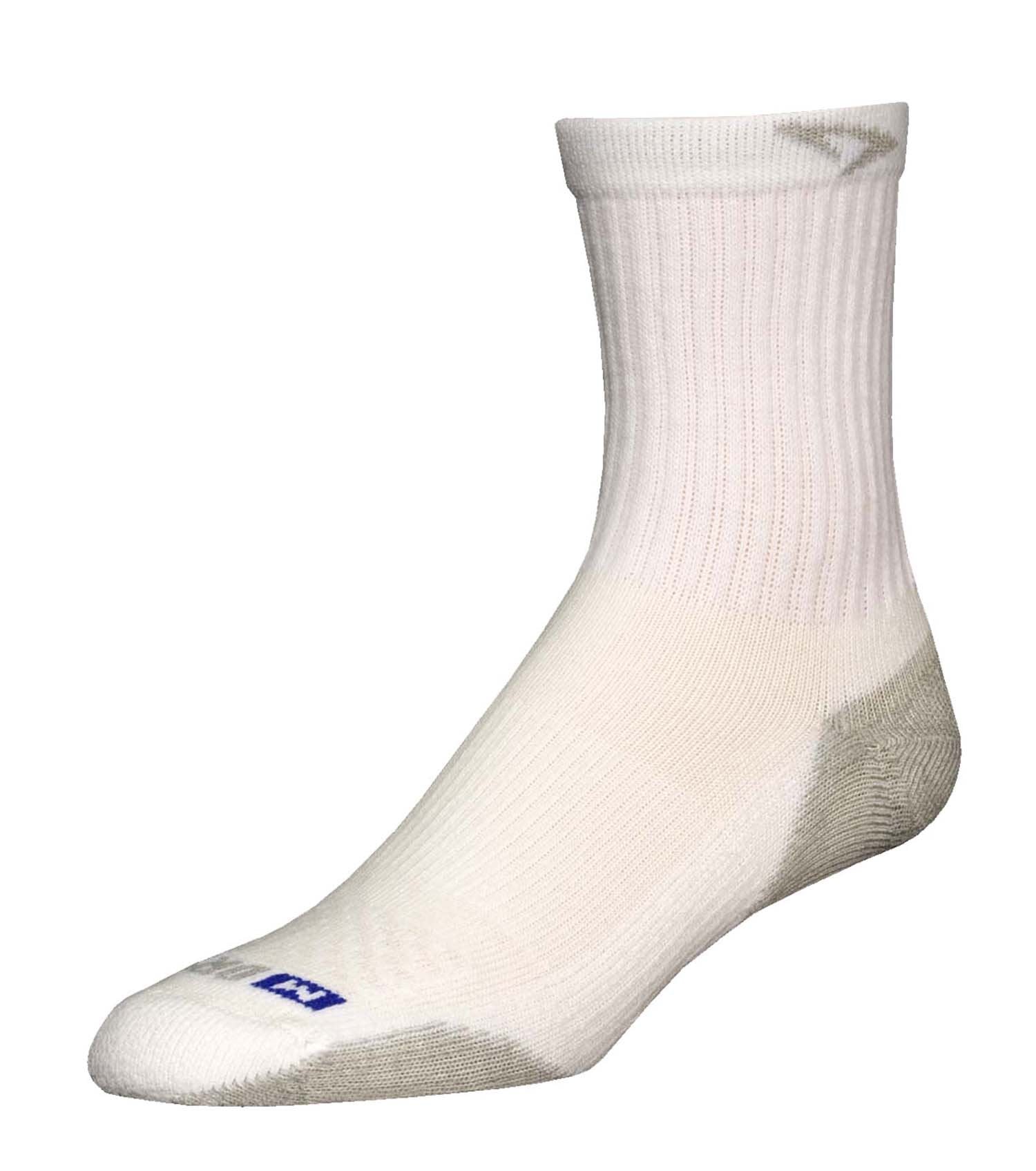 Drymax Sport Crew Large sock, moisture-wicking and odor-resistant for all sports; keeps feet dry during workouts.
