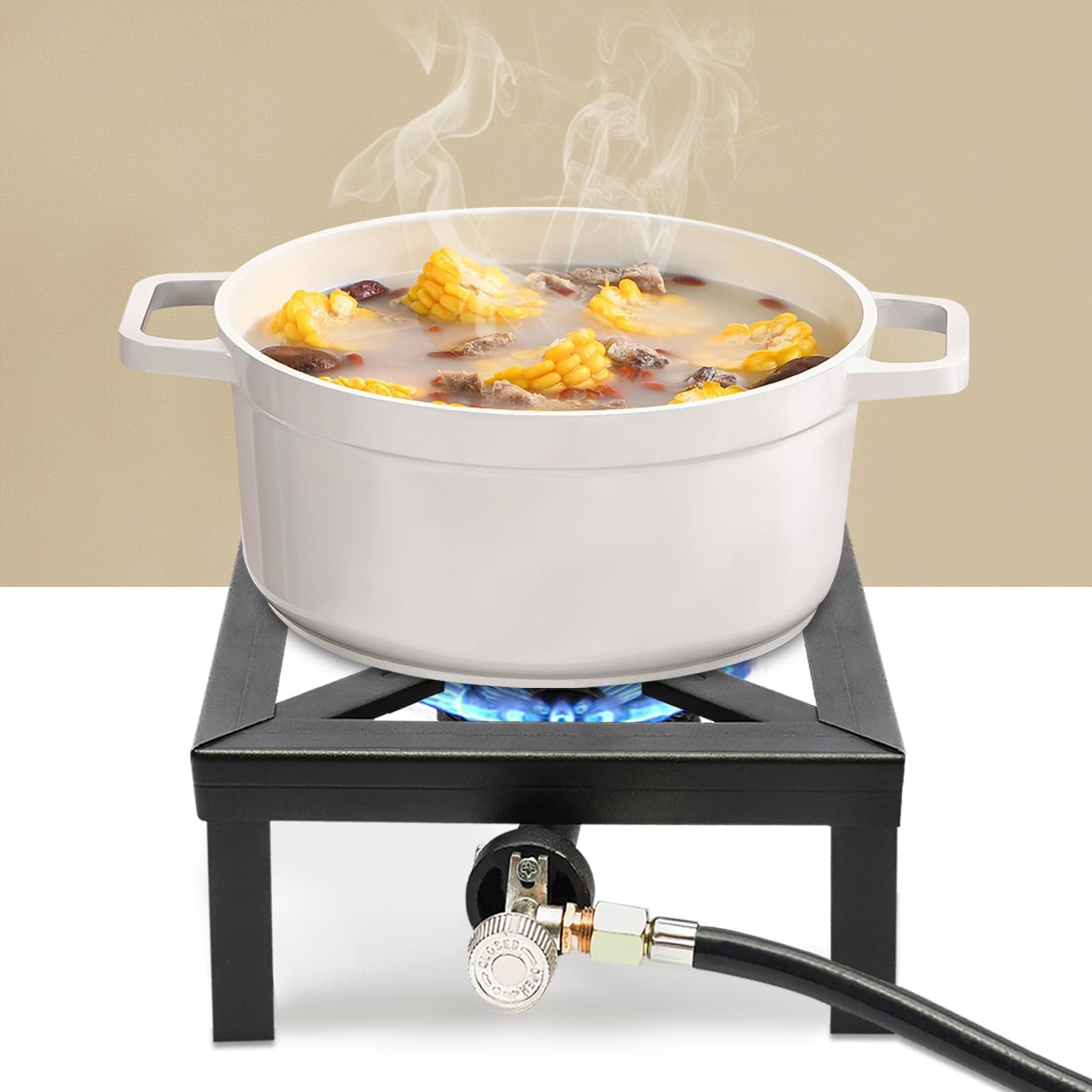 Dsmsseym camping stove in RV setups for on-the-go meals.