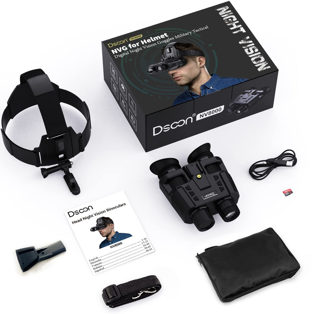 Dsoon binocular ergonomic design reduces fatigue during night sessions