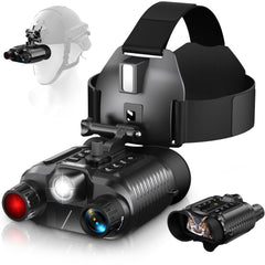 Dsoon night vision goggles-4k-recording captures detailed night footage for security and exploration.