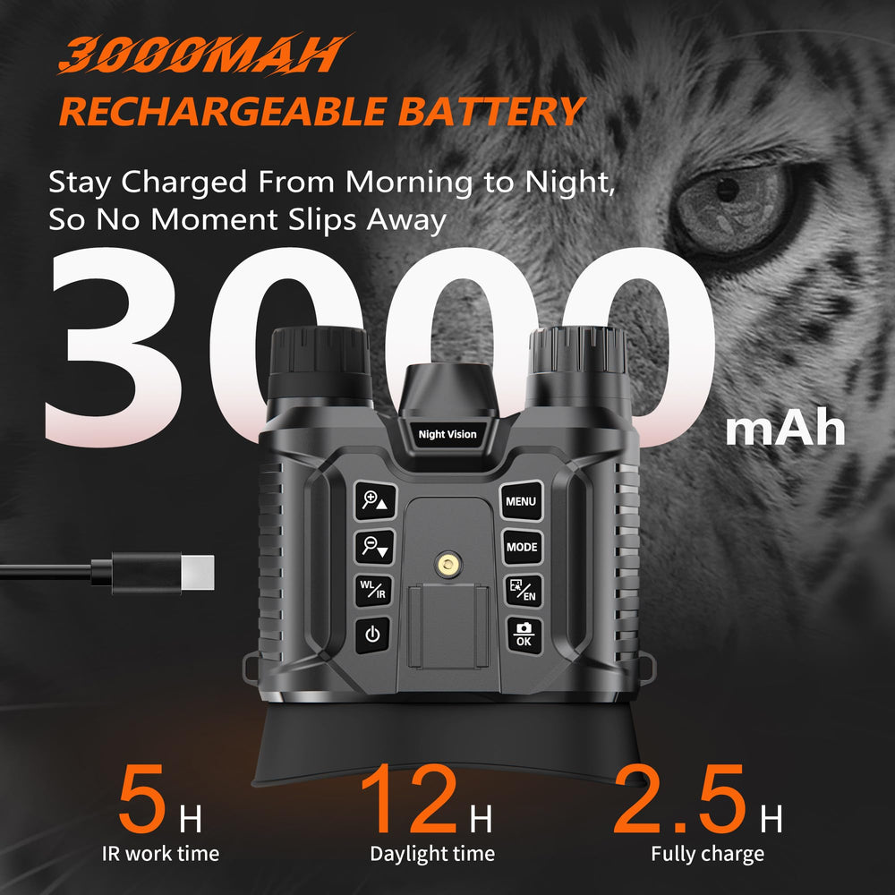 Dsoon night vision goggles-hands-free-mounting enables flexible operation during hunting or camping.