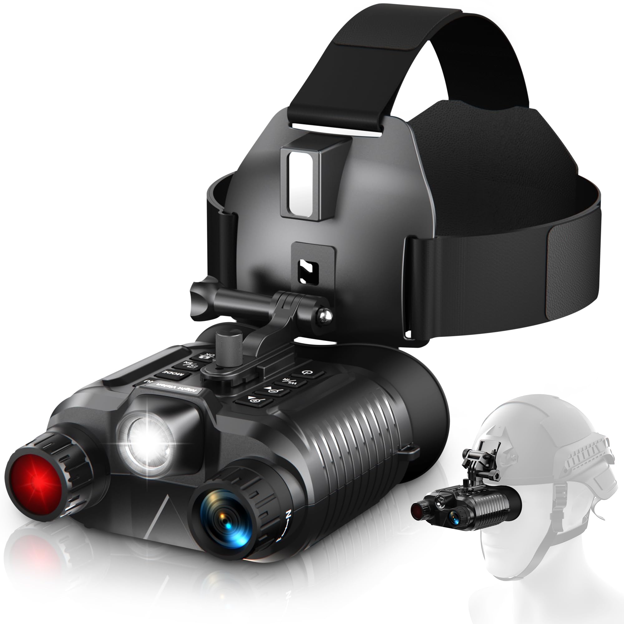 DSoon Night Vision Goggles with 850nm IR illuminator for long-range, low-light clarity