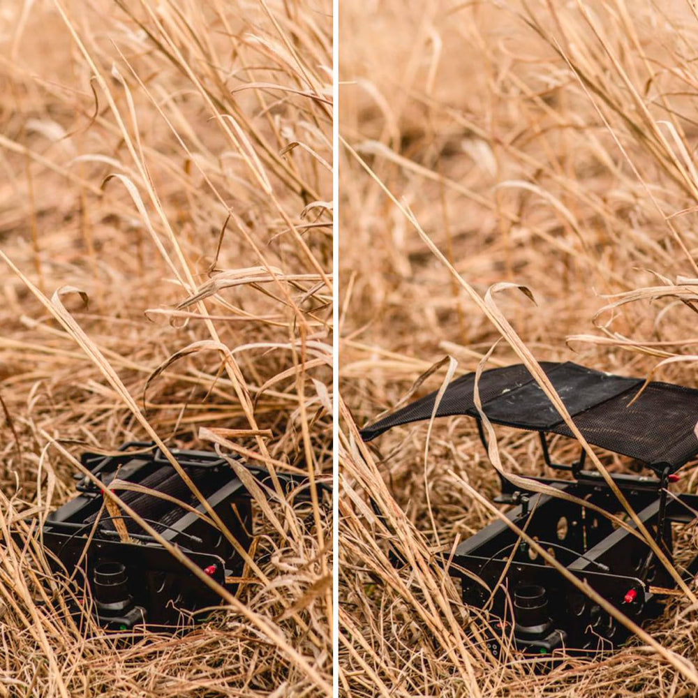 DT Systems 500 Series Large Scent Holes optimize scent dispersion during launches.
