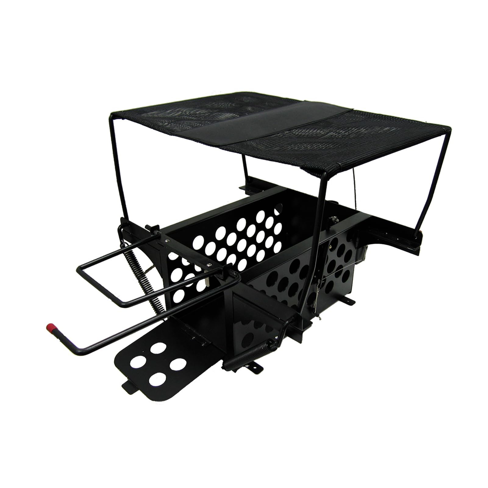 DT Systems 700-Series remote bird launcher setup shows quick deployment for field training.