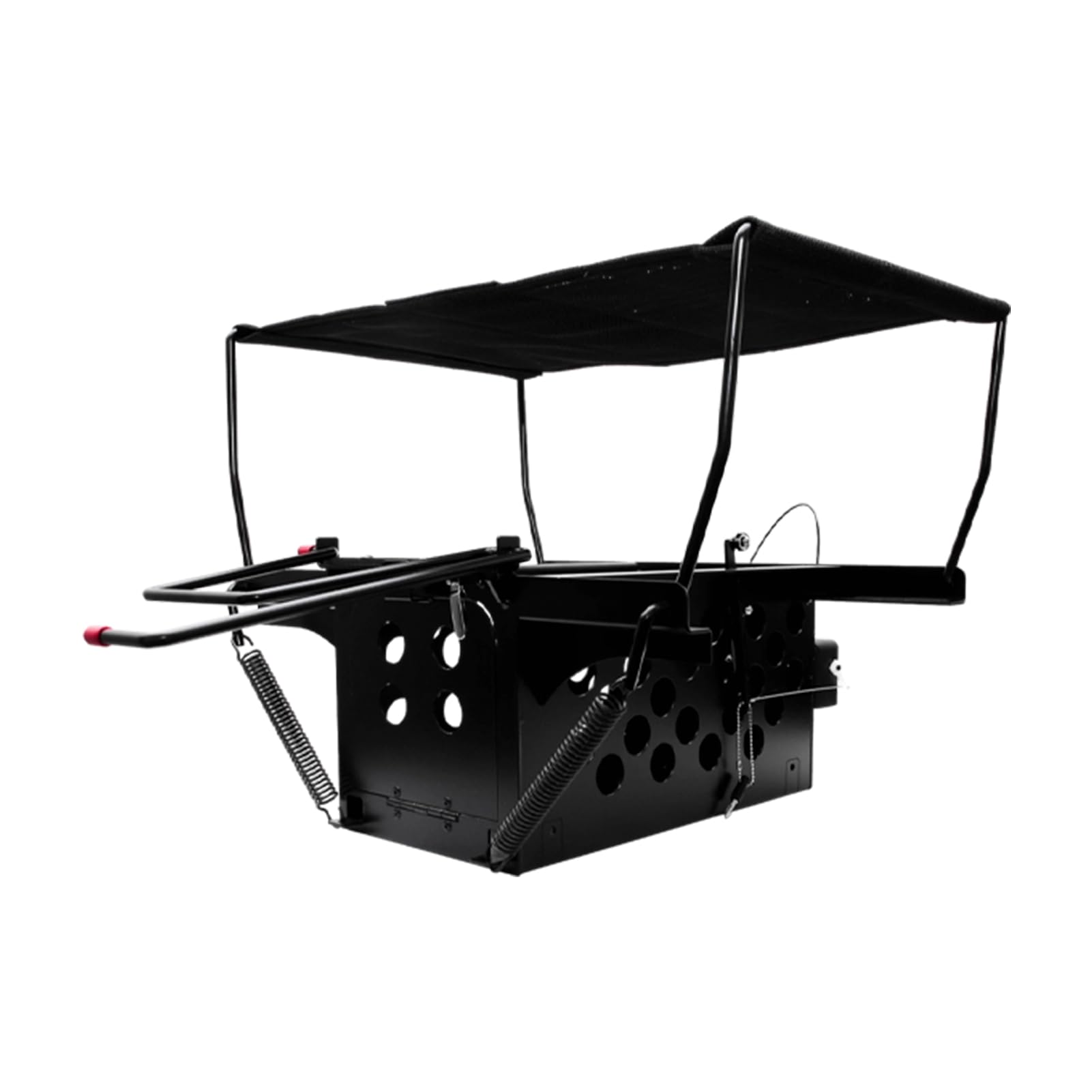 DT Systems 700-Series trap-door feature enables safe loading during sessions.