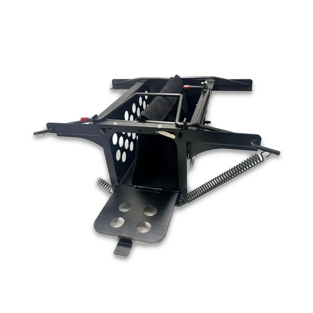 DT Systems 700-Series weather-resistant launcher withstands rain and dust in field.