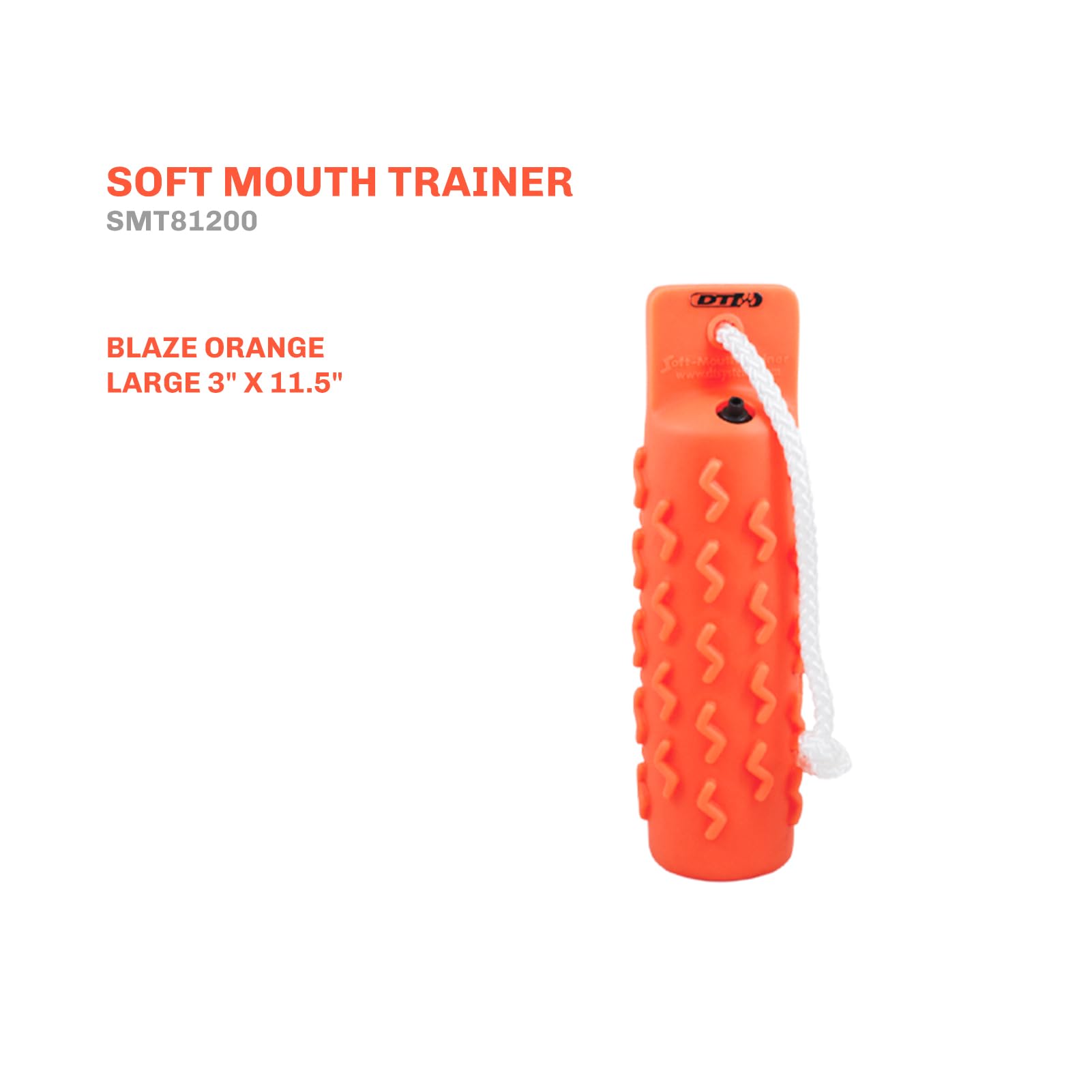 DT Systems dummy with S-Grip technology helps a firm, gentle hold during training