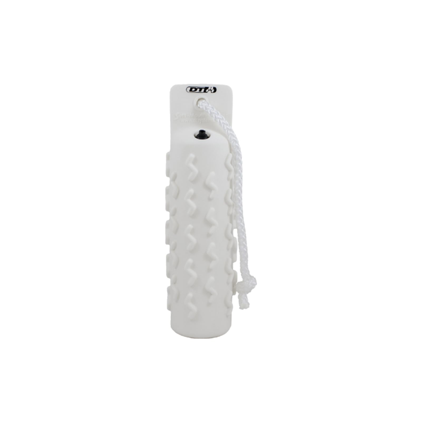 DT Systems Soft-Mouth Trainer front view shows durable bumper for water and field training.