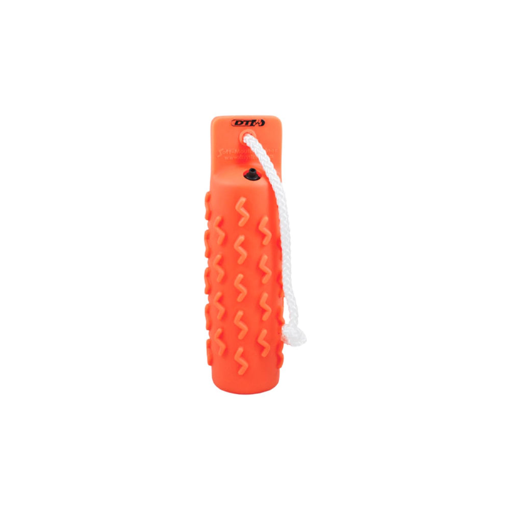 DT Systems Soft Mouth Trainer Large blaze orange for gentle retriever practice