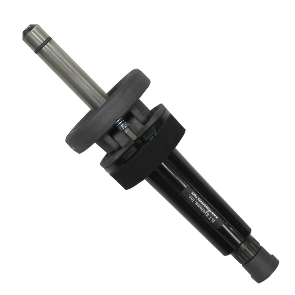 DT Systems Super-Pro dummy launcher barrel close-up shows durability and precision.