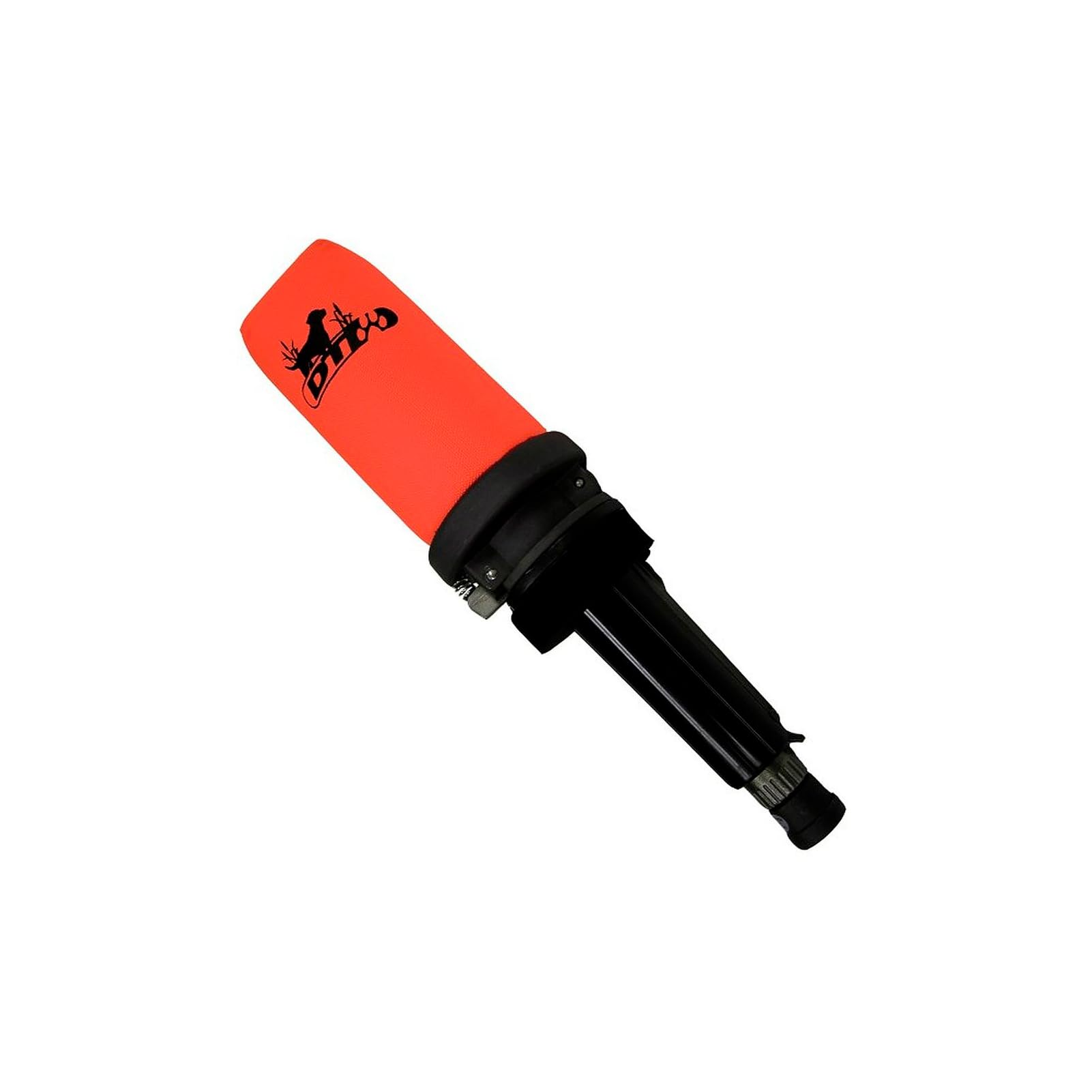 DT Systems Super Pro dummy launcher side profile highlights adjustable launch angle