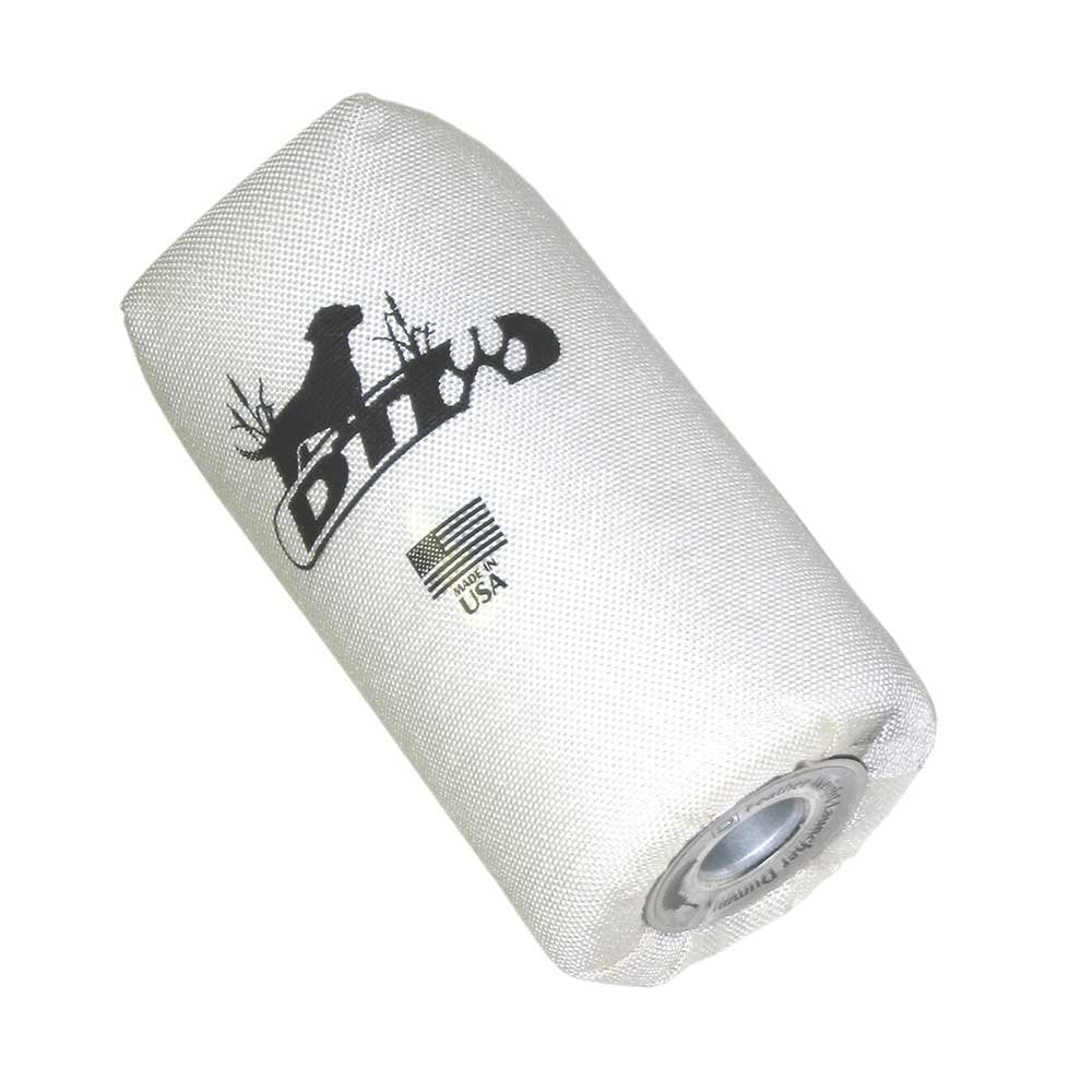 DT Systems Super-Pro launcher dummy bright white for high-visibility training cues