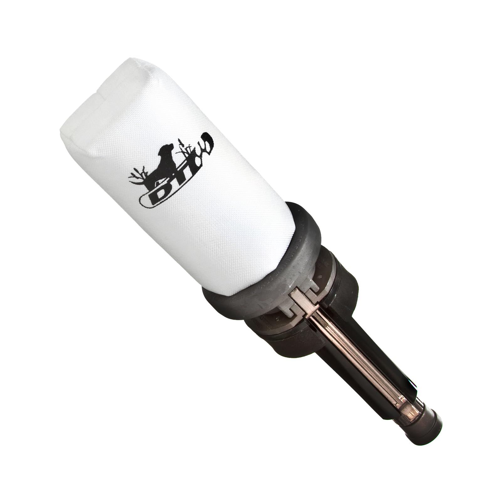 DT Systems Super Pro recoil pad and dual exhaust reduce impact.