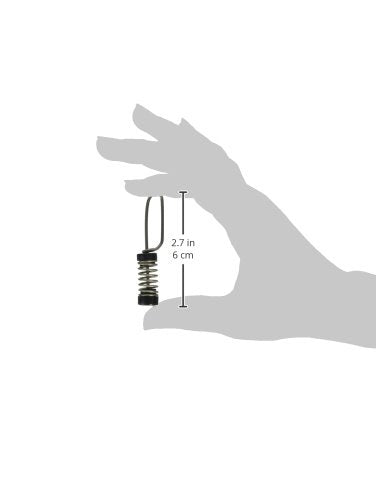 DU-BRO spring-loaded flag clips in action secure flags at high speed.