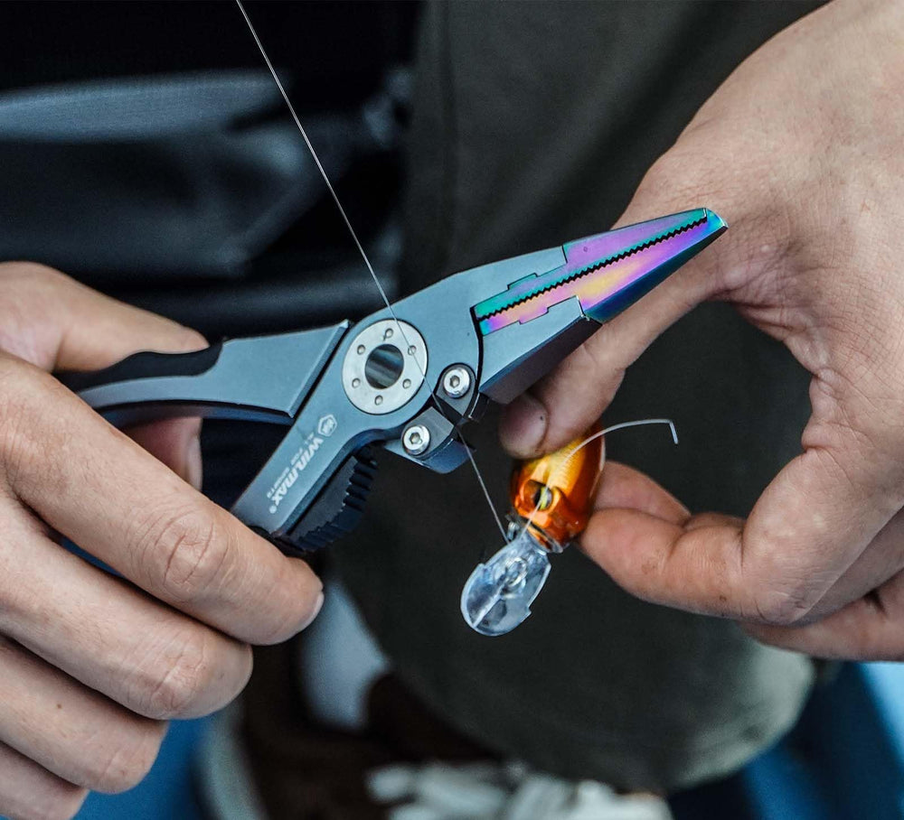 Dual-layer Teflon coating on fishing pliers