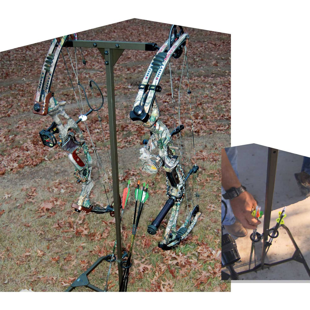 Lightweight, mobile archery practice hanger suitable for indoors or outdoors