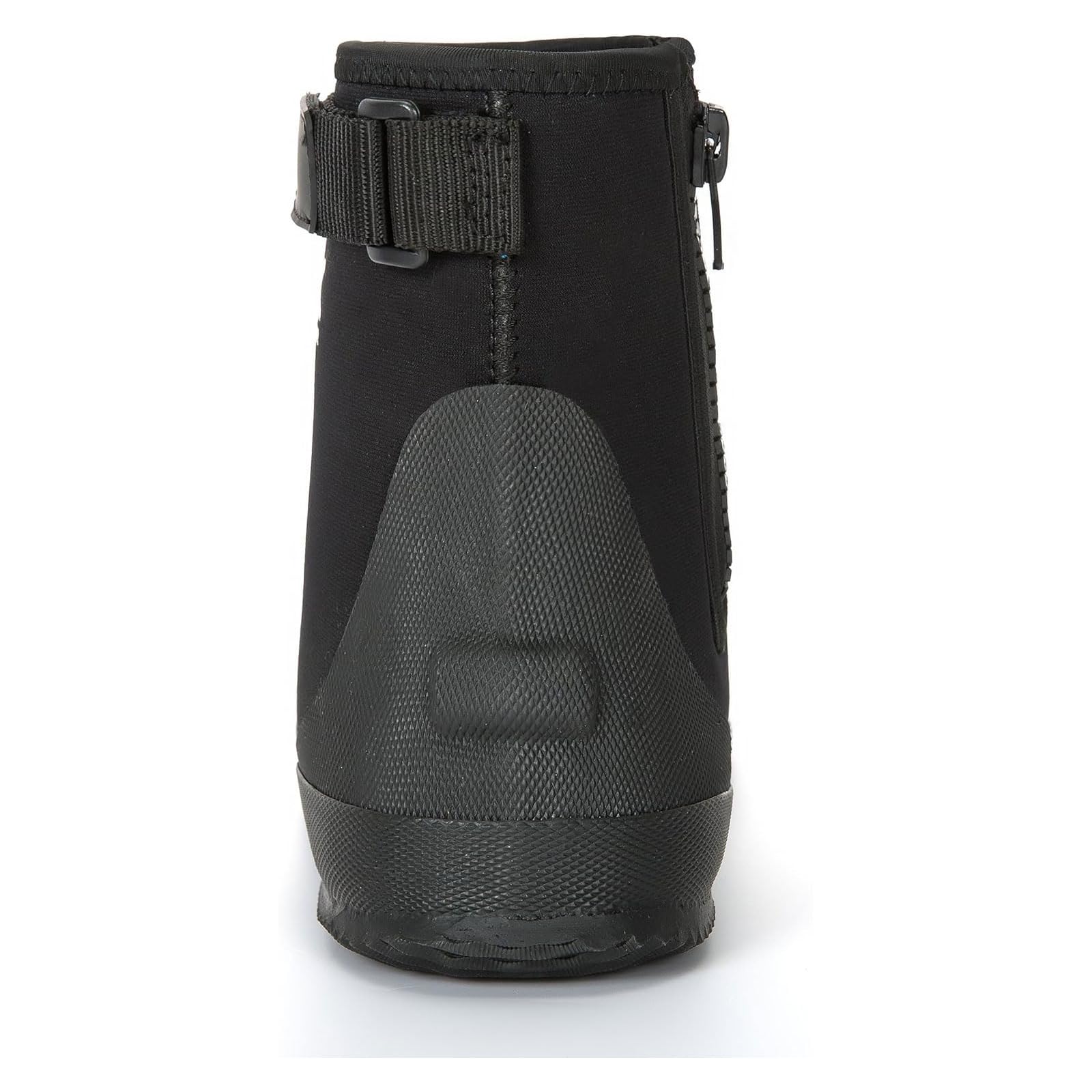 Duck & Fish neoprene flat wading shoe YKK zipper and Velcro strap for quick on/off