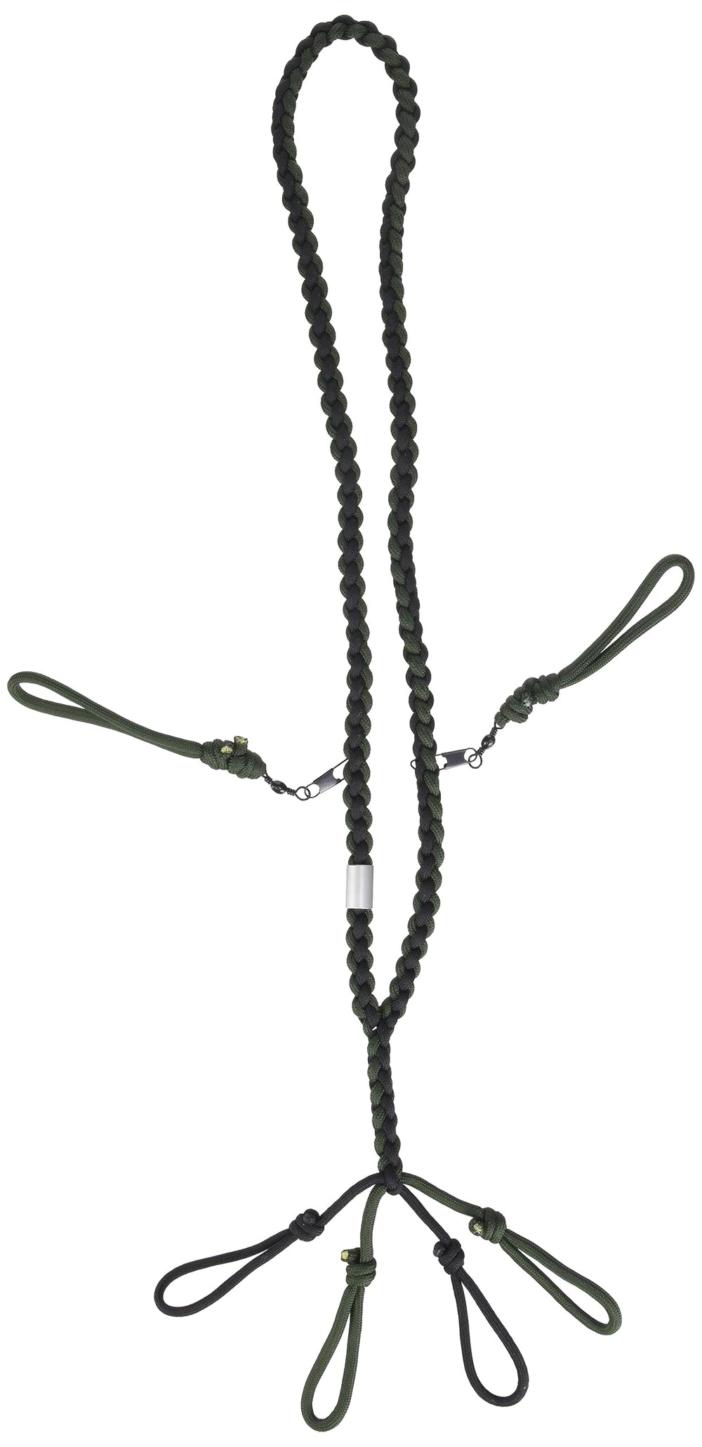 Duck Commander lanyard with removable clip enables easy call switching in the field.