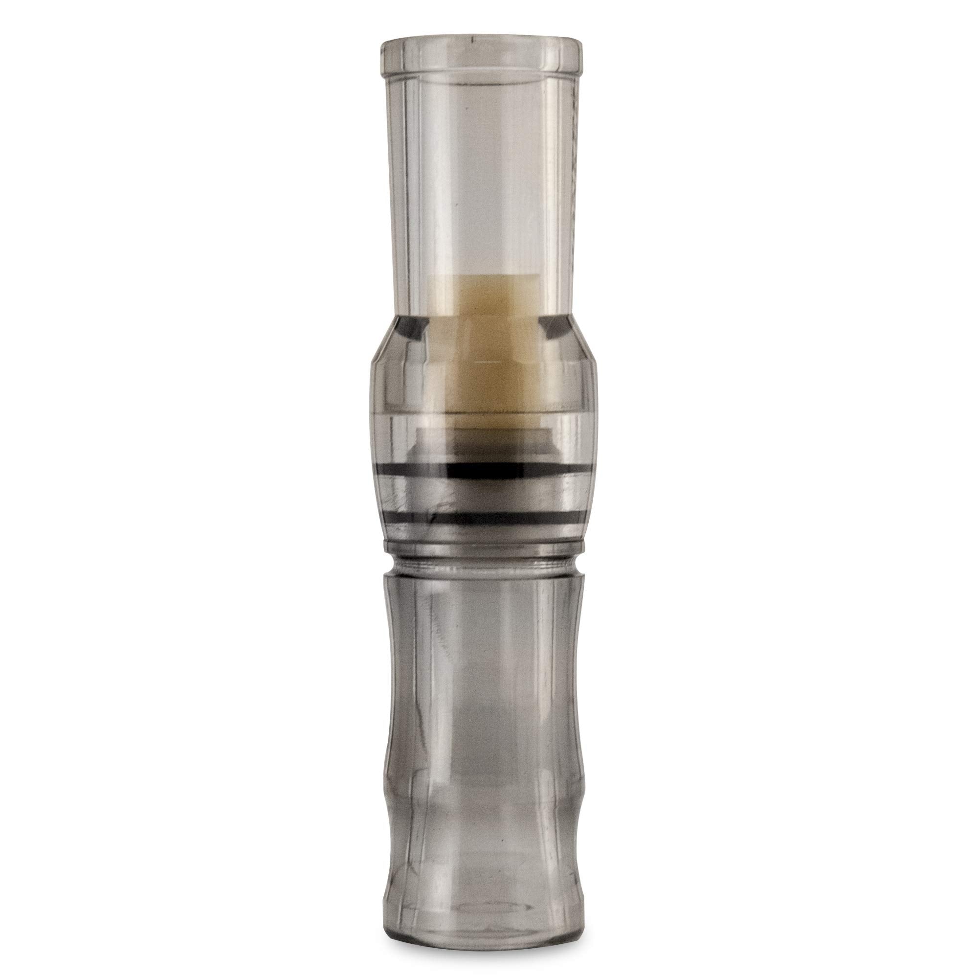 Duck Commander Canada Goose call close-up showing the short reed for realistic tones.