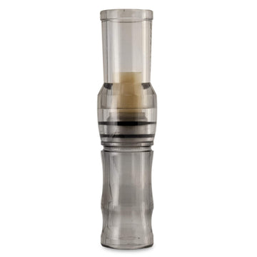 Duck Commander Canada Goose call close-up showing the short reed for realistic tones.