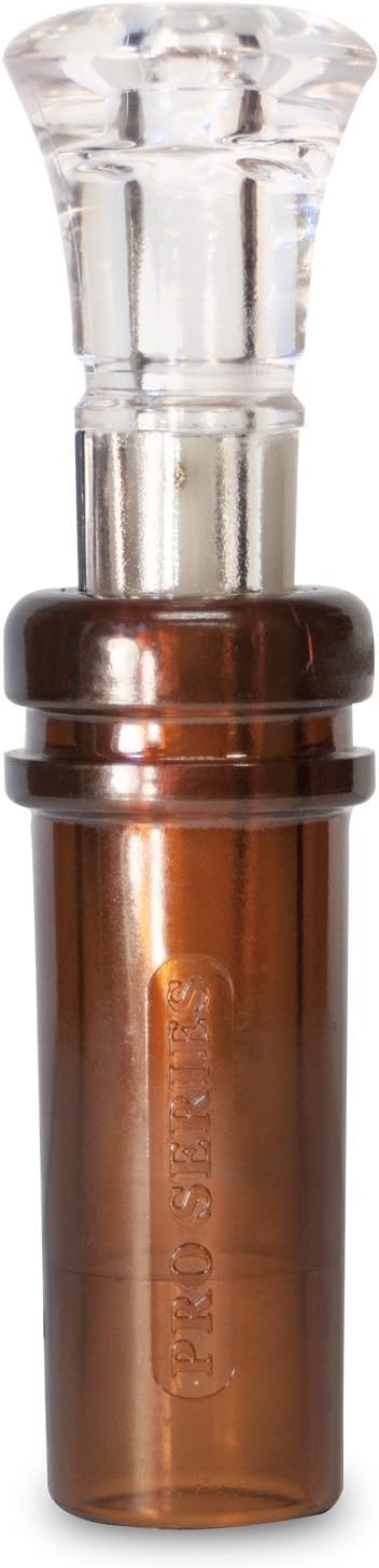 Duck Commander Jase Robertson Pro Series duck call barrel closeup with durable polycarbonate body.