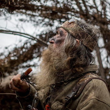 Duck Commander Jase Robertson Pro Series packaging indicates beginner and pro friendly use.
