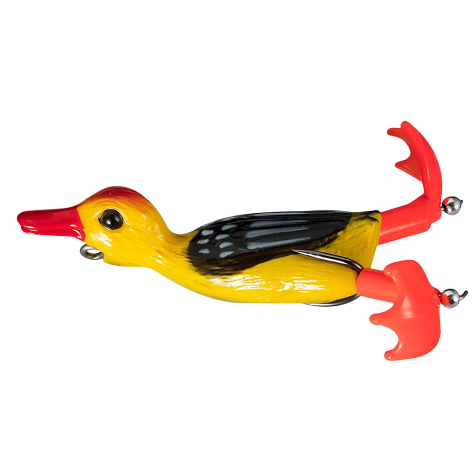 Duck fishing lure ideal for bass, pike, and snakehead fishing