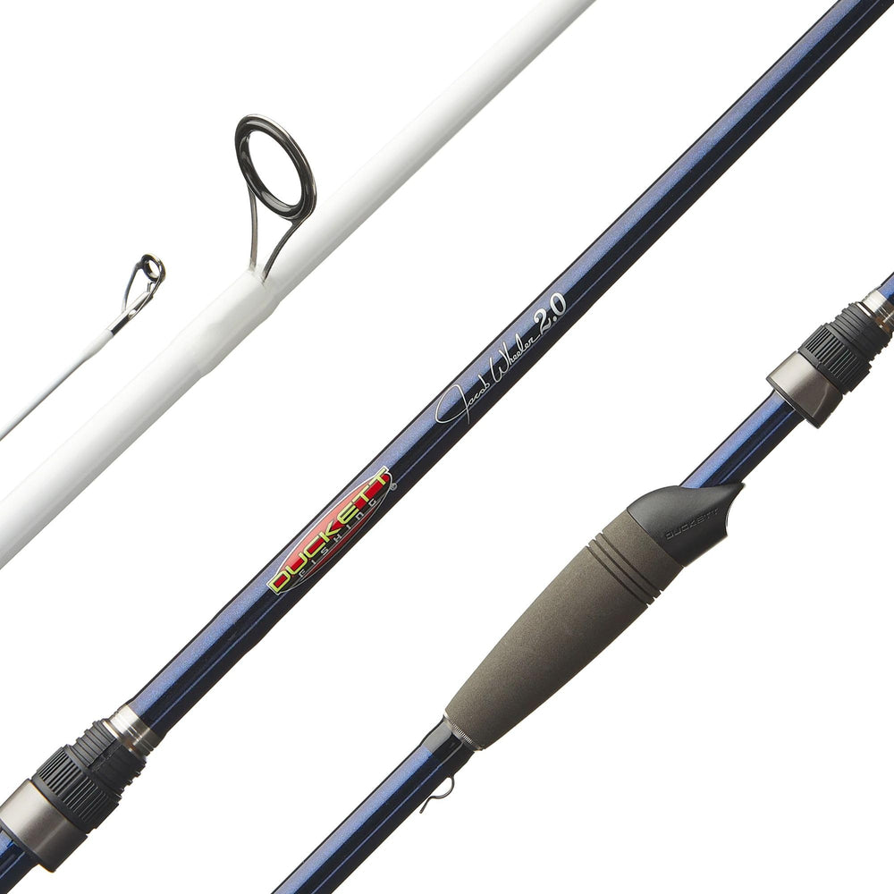 Duckett Fishing Jacob Wheeler Signature 2.0 rod profile highlights precision casting