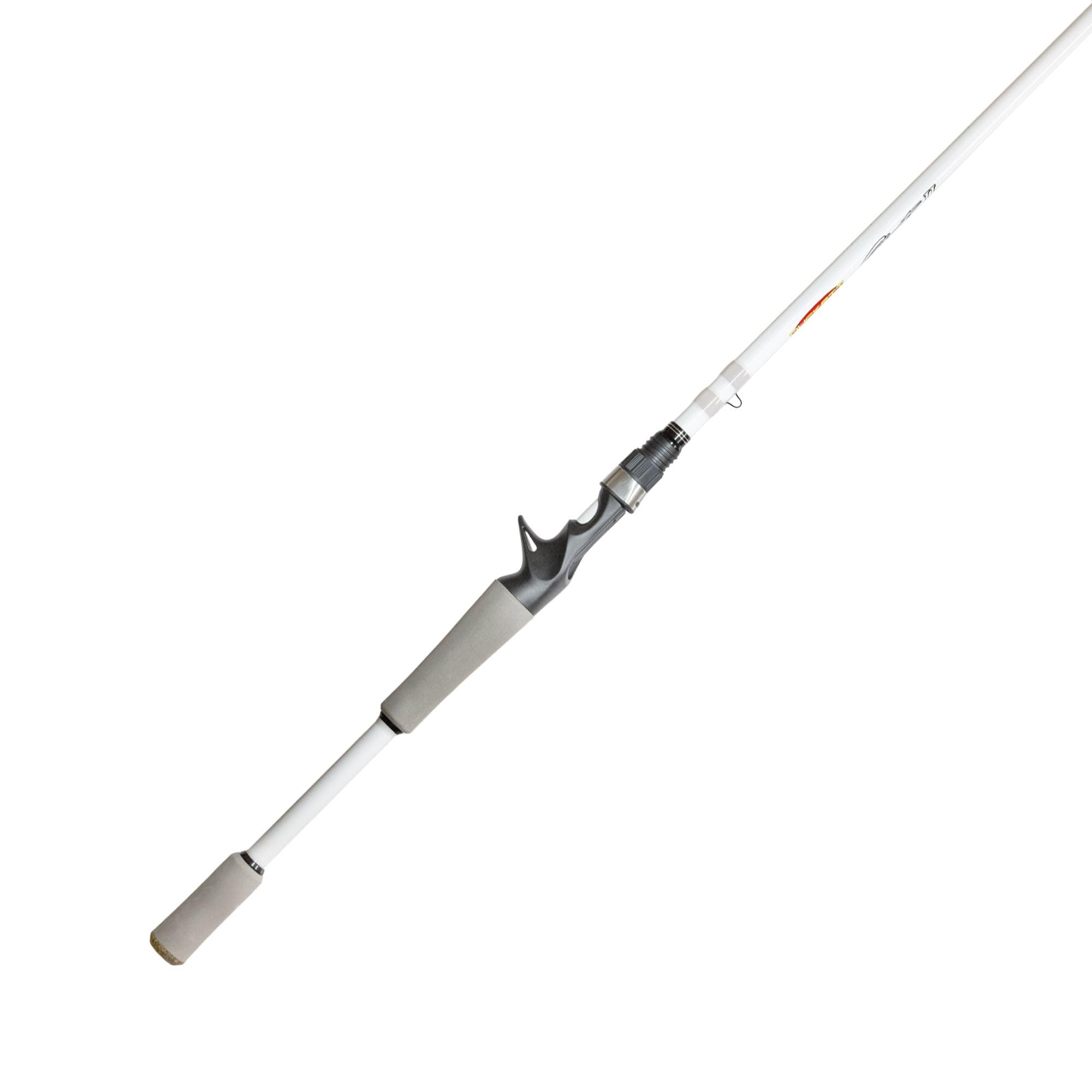 Duckett Ghost II carbon fiber scrim strengthens the rod while trimming weight