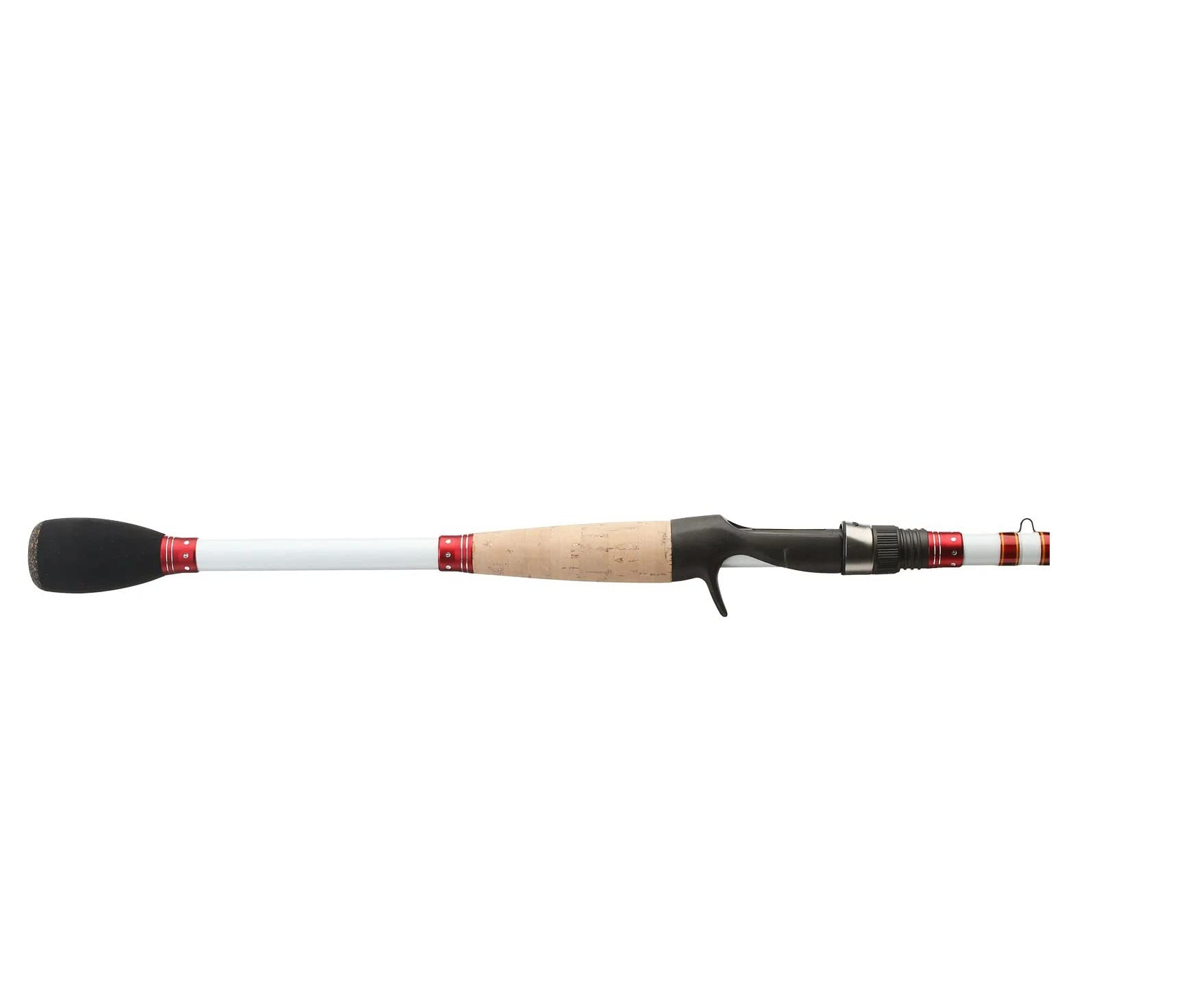 Action shot of Duckett Micro Magic Pro Crankin' Rod 7-foot-6 demonstrates responsive power