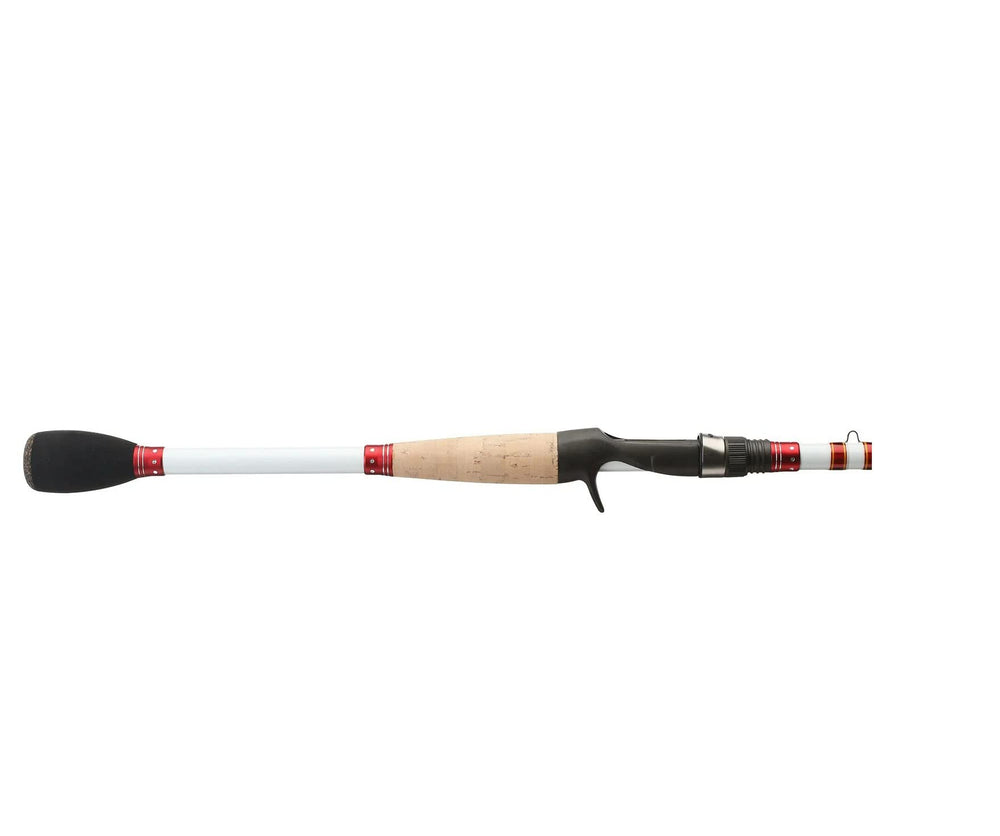 Action shot of Duckett Micro Magic Pro Crankin' Rod 7-foot-6 demonstrates responsive power