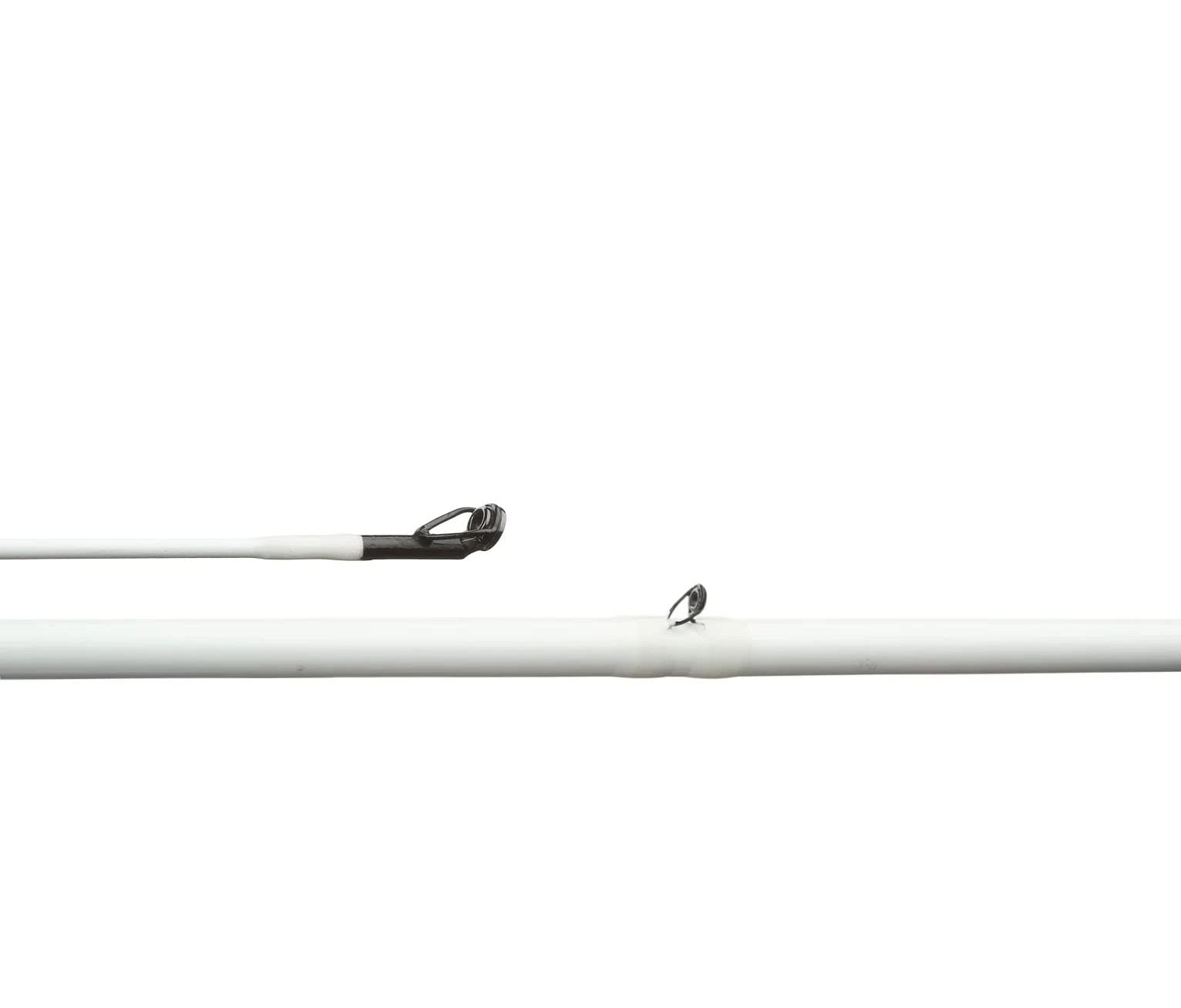 Cork grips close-up on Duckett Micro Magic Pro Crankin' Rod for all-day comfort
