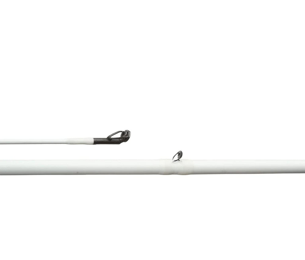 Cork grips close-up on Duckett Micro Magic Pro Crankin' Rod for all-day comfort