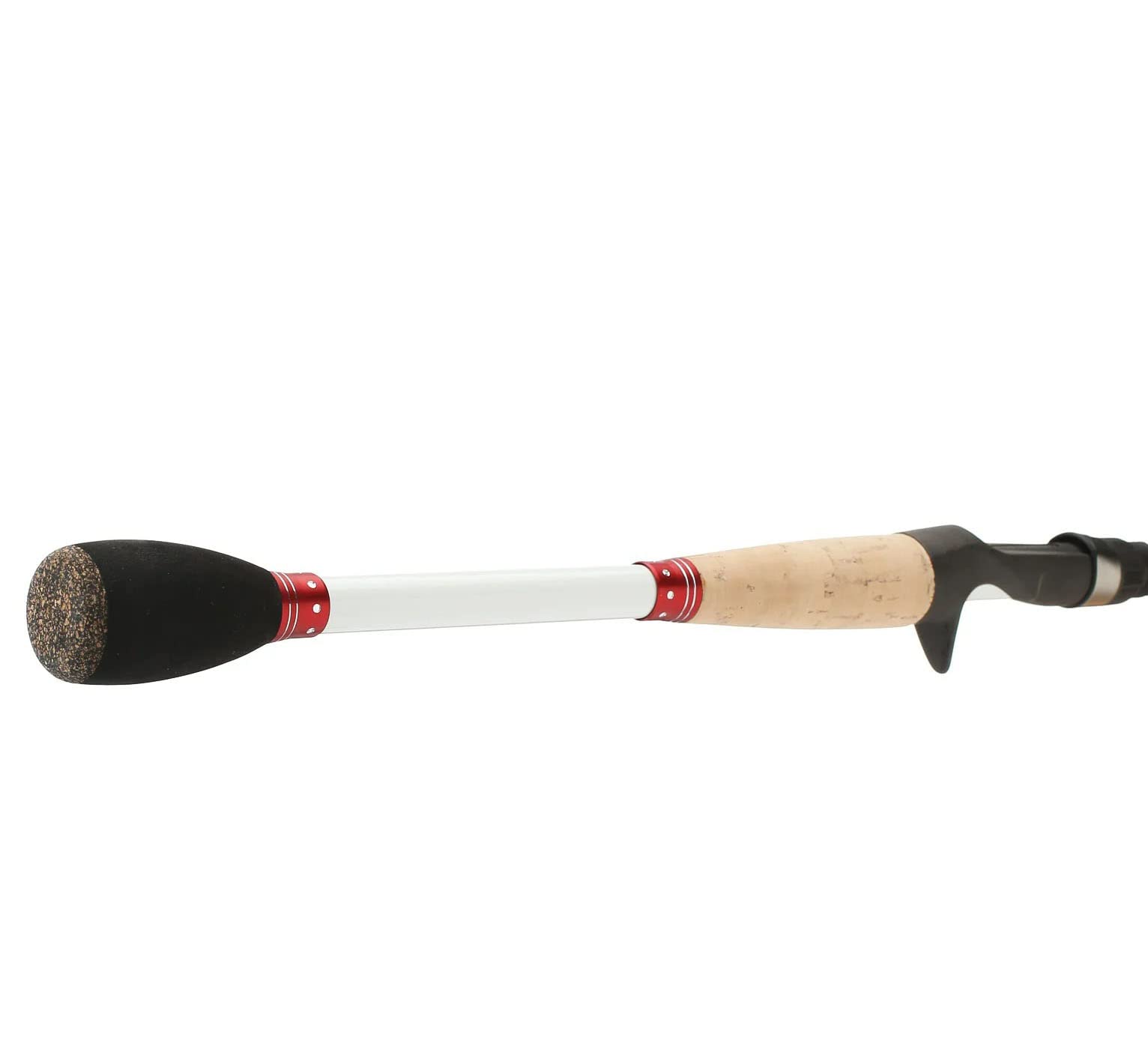 Double flanged tip detail on Duckett Micro Magic Pro Crankin' Rod improves castability