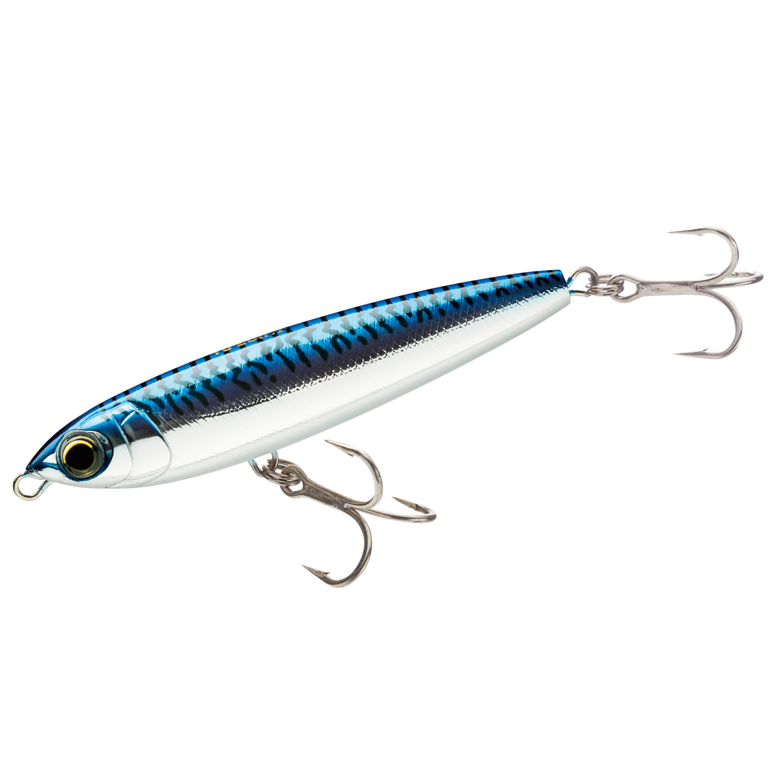 Duel Hydro Pencil Blue Mackerel front view for long casts and visibility