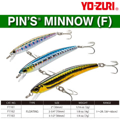 Duel Pins Minnow Sardine 90mm wobble action designed to attract gamefish in shallow water