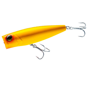 Duel Yo-Zuri 3D Inshore Popper front view showing balanced quick-start action