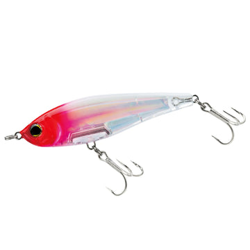 Duel Yo-Zuri 3D Inshore Twitchbait front view with red head for quick, erratic darts.