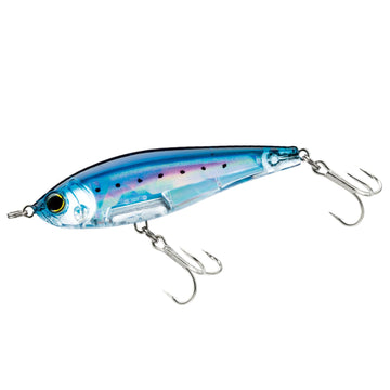 Duel Yo-Zuri 3D Inshore Twitchbait Sardine 90mm, front angle, durable saltwater lure for aggressive strikes.