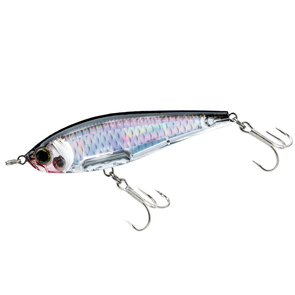 Duel Yo-Zuri 3D Inshore Twitchbait front view with prism shine to attract bites