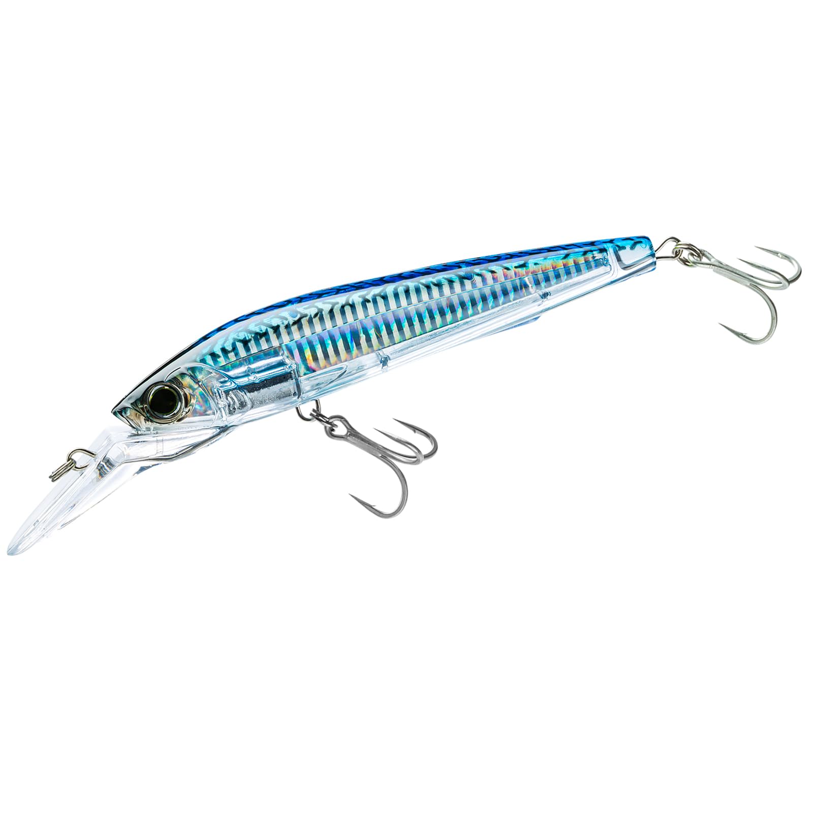 Duel Yo-Zuri 3D Magnum lure in blue mackerel for offshore trolling and long-range casts.