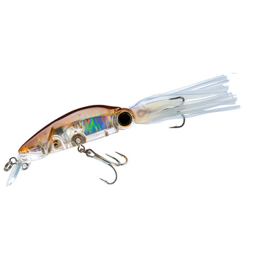 Duel Yo-Zuri 3D Squirt red-brown front view showing lifelike action