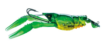Duel Yo-Zuri 3DB Crayfish front view highlights slow sinking action for deeper retrieves.