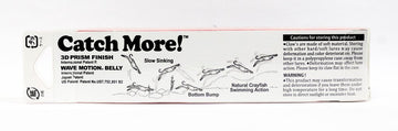 Duel Yo-Zuri 3DB Crayfish jointed tail enables versatile swimming action.