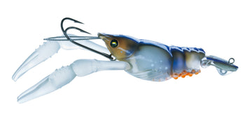 Duel Yo-Zuri 3DB Crayfish lure overview highlighting slow sinking action for precise casting.