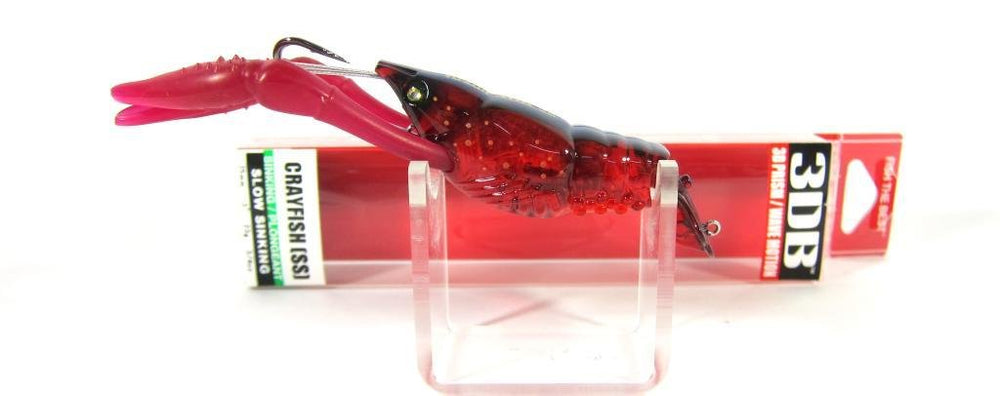 Duel Yo-Zuri 3DB Crayfish image 2 highlights jointed tail and lifelike swim for targeting predators
