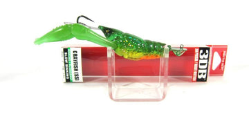 Duel Yo-Zuri 3DB Crayfish side profile shows lifelike movement and vibration.