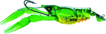 Duel Yo-Zuri 3DB Crayfish wave-leg design enhances realistic kicks.